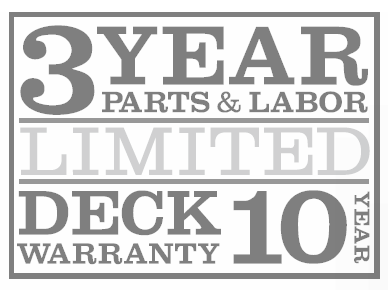 3 year 10 year warranty